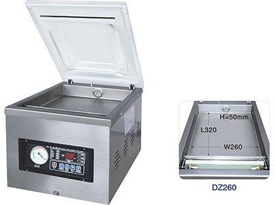 DZ260 真空包裝機（迷你桌上型）