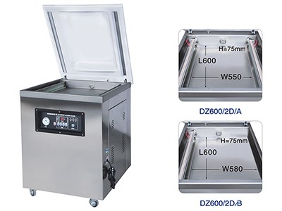DZ(Q)600/2D 單室真空機